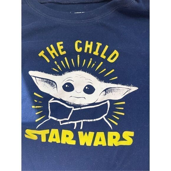 Gap Kids Star Wars Mandalorian the Child pajamas, size 14, super soft - Picture 3 of 6